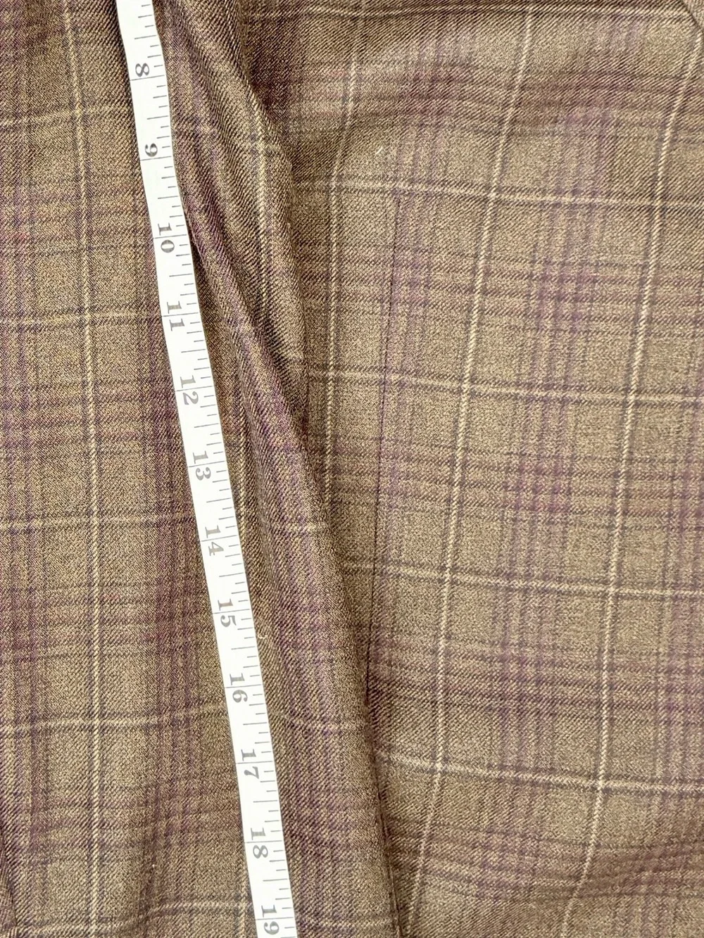 Jack Victor 48L Men’s 100% Wool Plaid Sport Coat Blazer